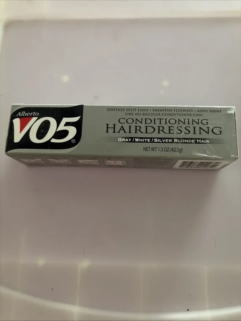 VO5 Conditioning Hairdressing Gray/White/Silver Blonde Hair New 1.5 oz.